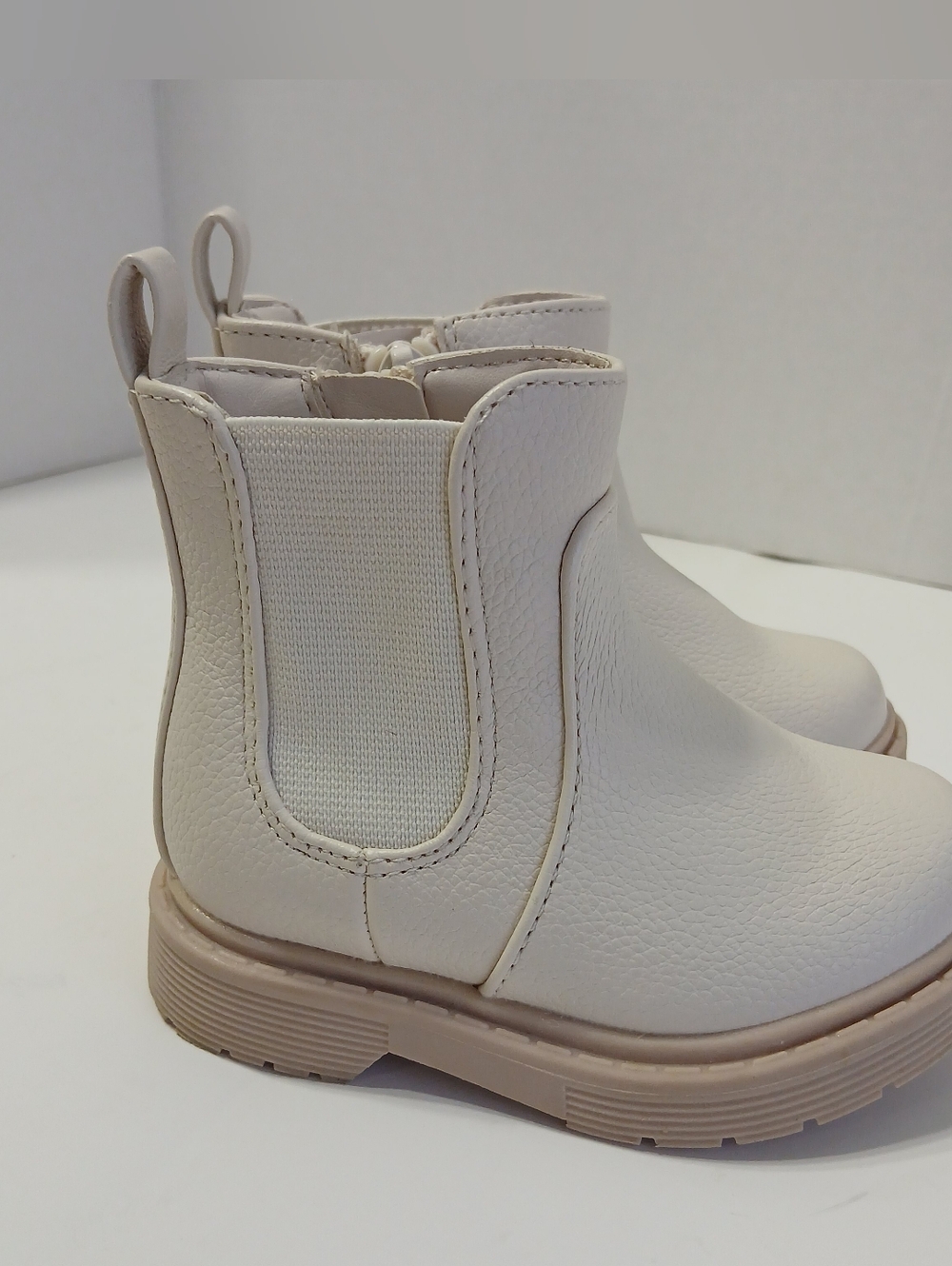 Cat & Jack Cream Chelsea Boots for Kids